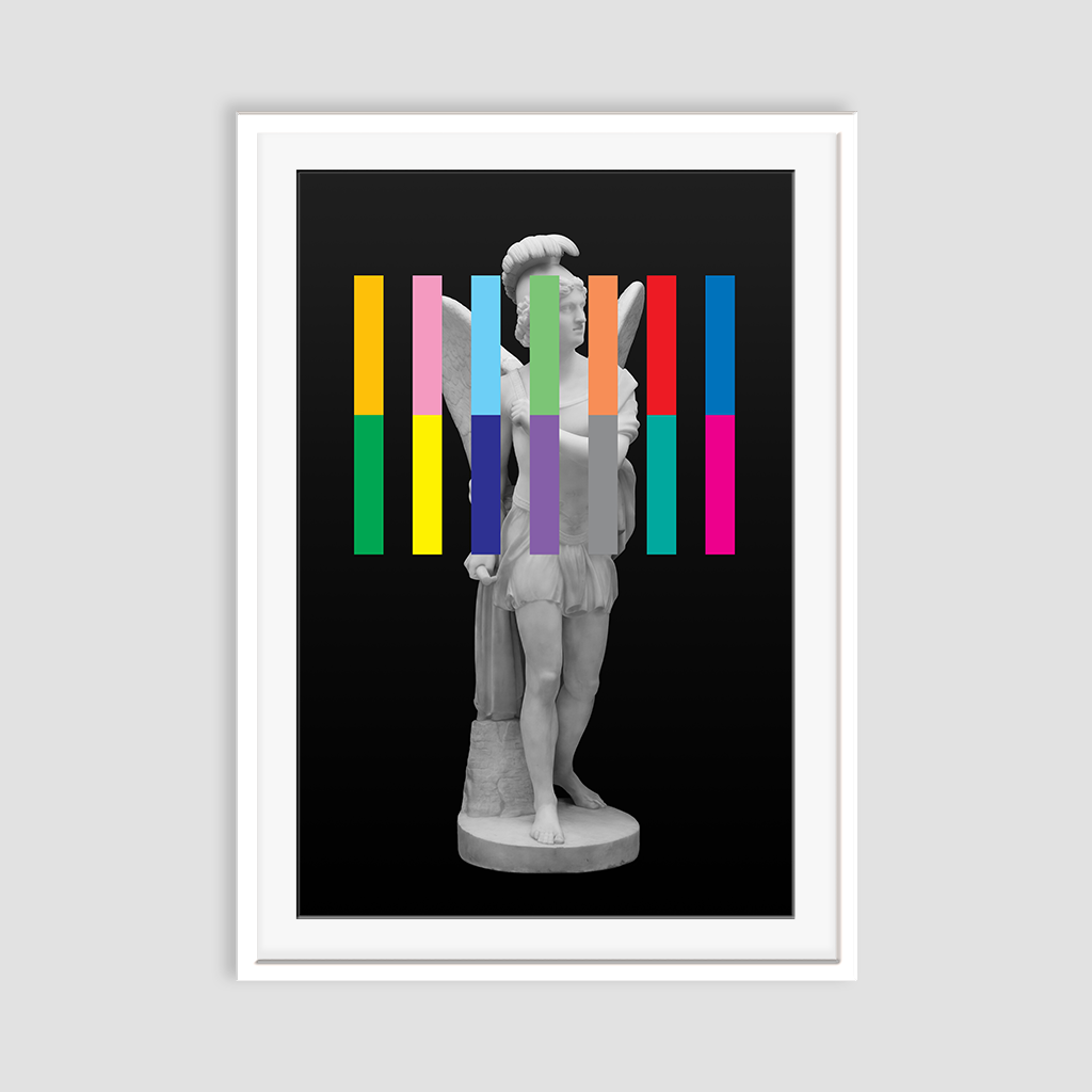 The Angel Abdiel No 1 - Art Print