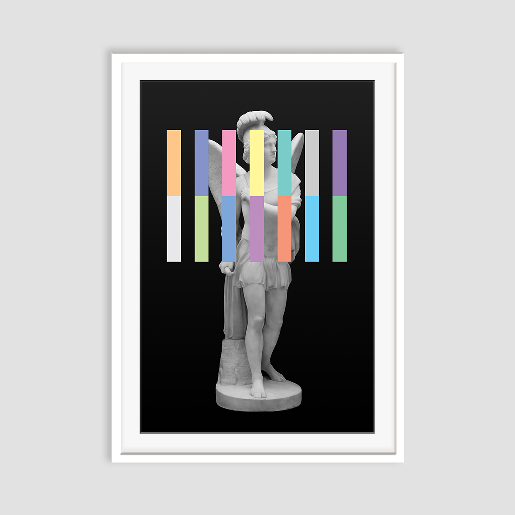 The Angel Abdiel No 2 - Art Print