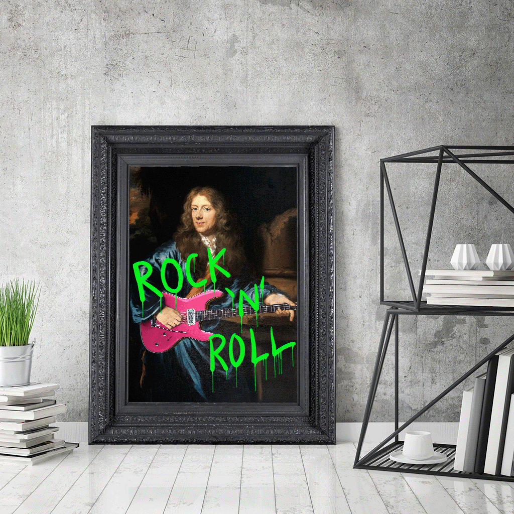 Rock n Roll Canvas Print