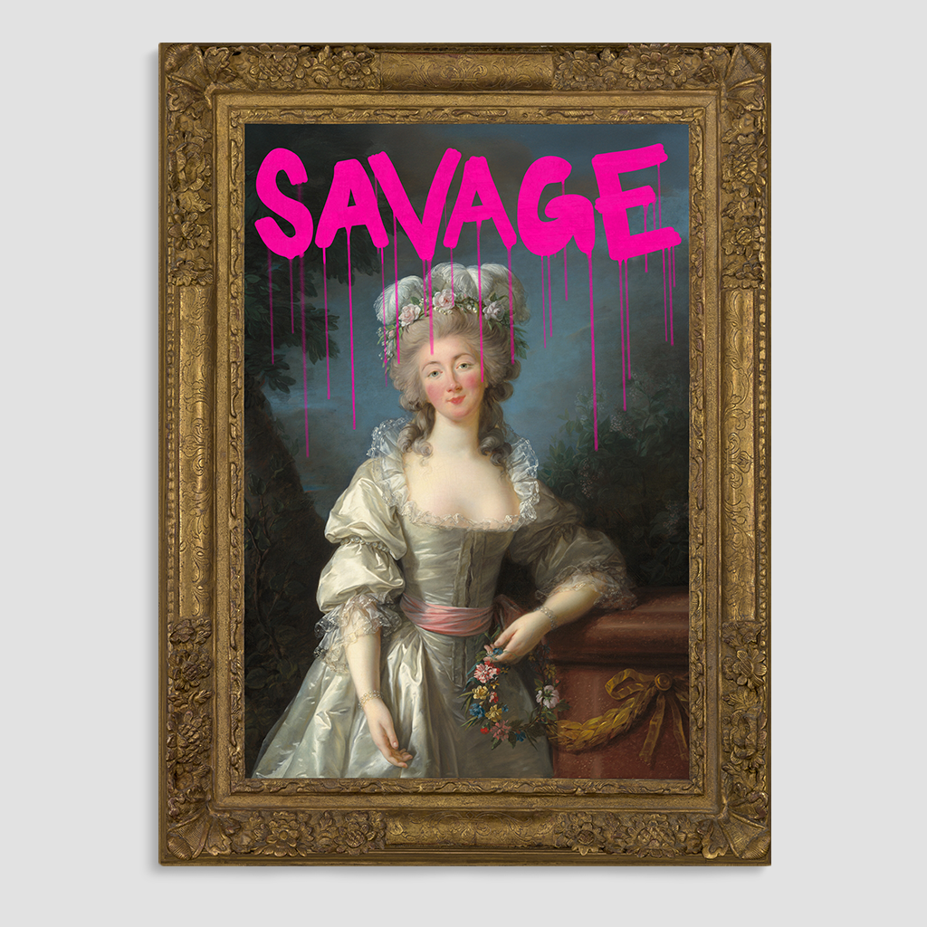 Savage Canvas Print