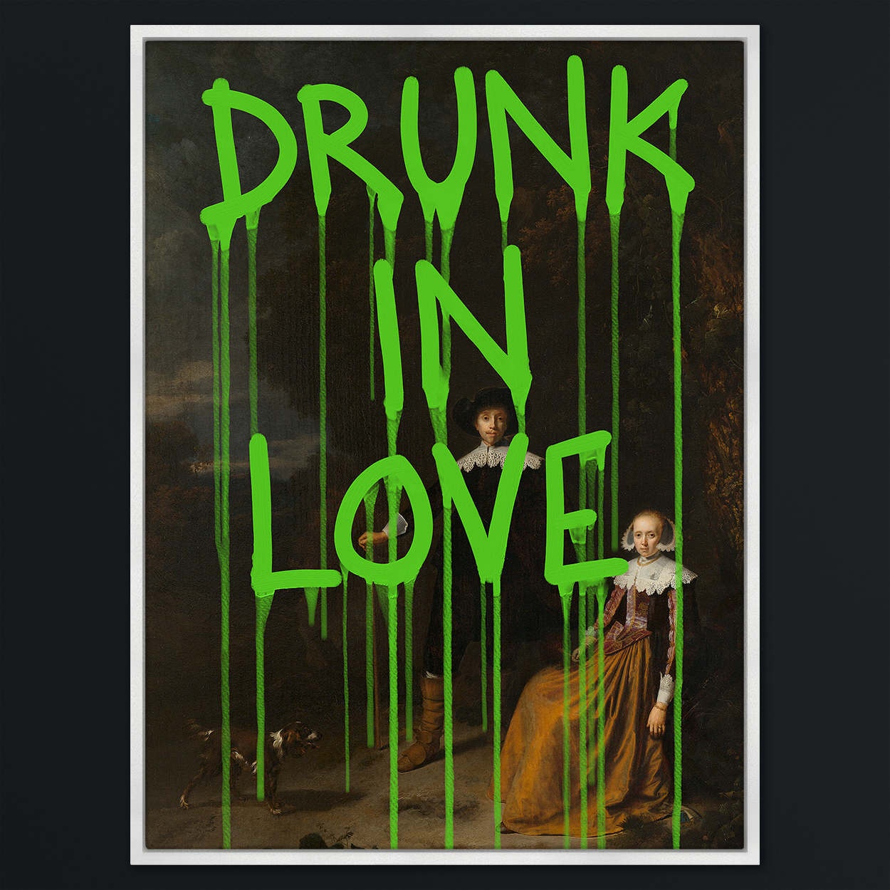 Drunk in Love Canvas Print