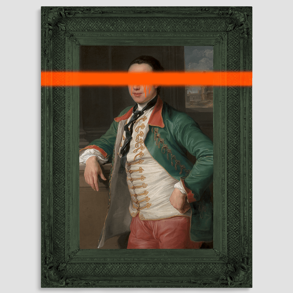 The Vandalised Viscount Canvas Print