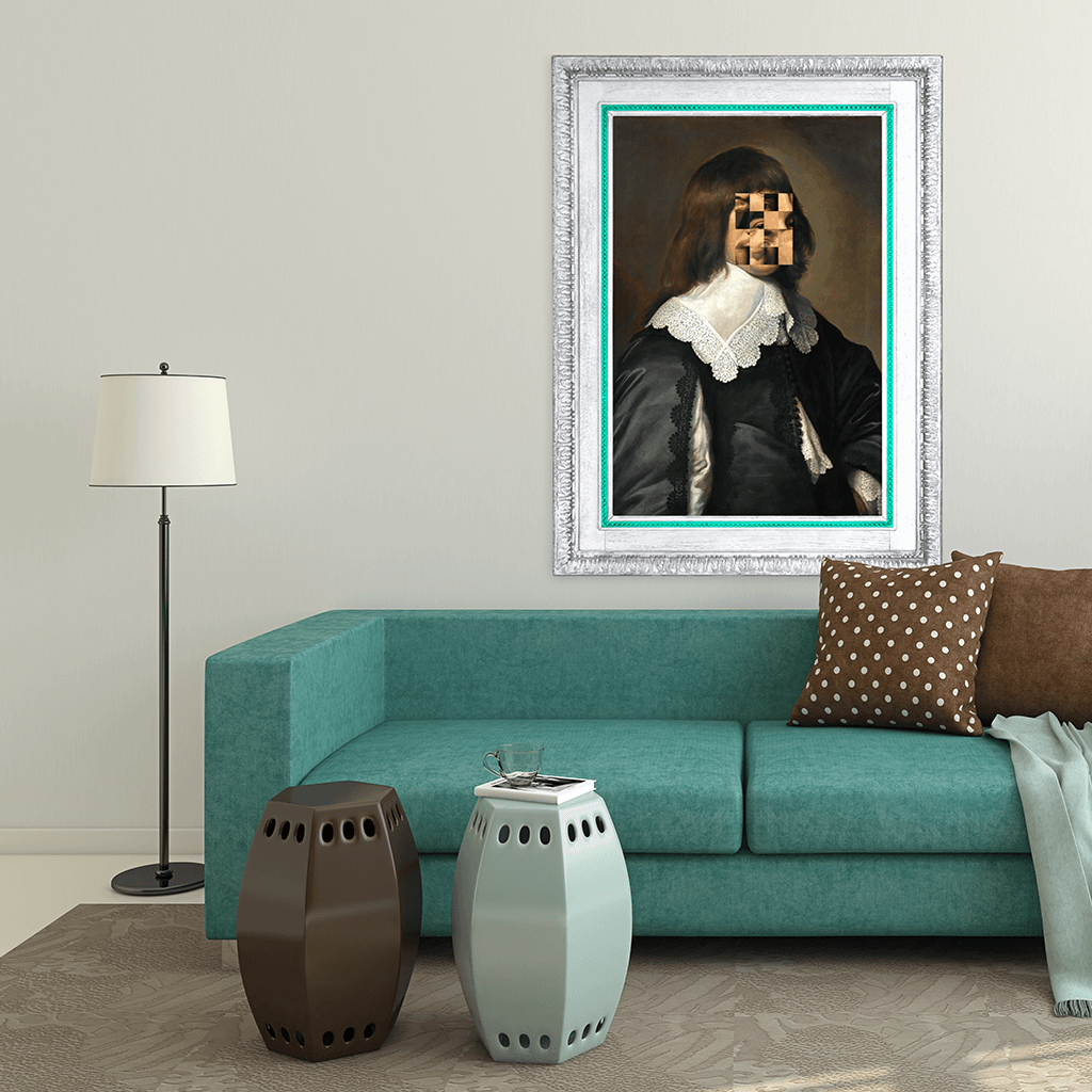 Higgledy-Piggledy Henrick Canvas Print