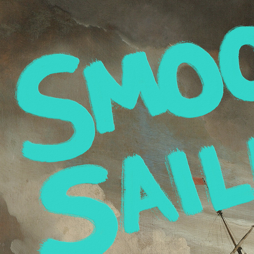 Smooth Sailing Canvas Print