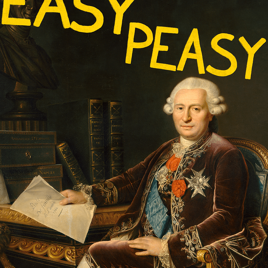 Easy Peasy Lemon Squeezy - Fine Art Print on Paper