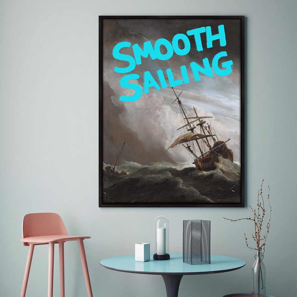 Smooth Sailing Canvas Print