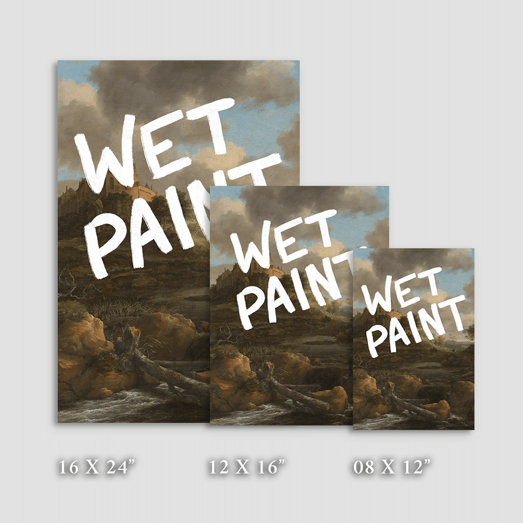 Wet Paint - Fine Art Print on Paper