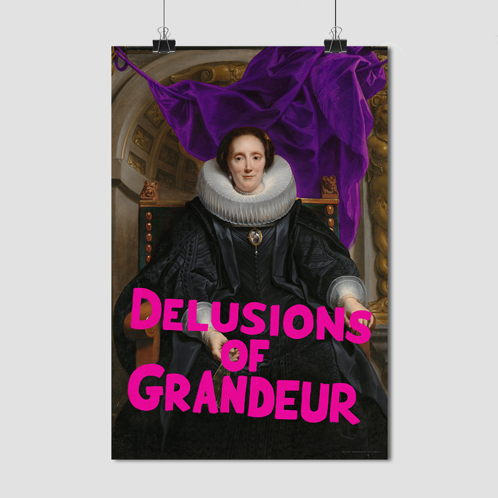 Delusions of Grandeur - Fine Art Print on Paper