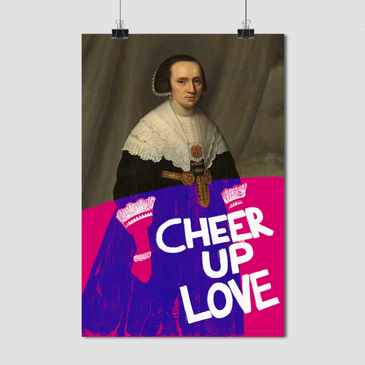 Cheer Up Love - Fine Art Print on Paper