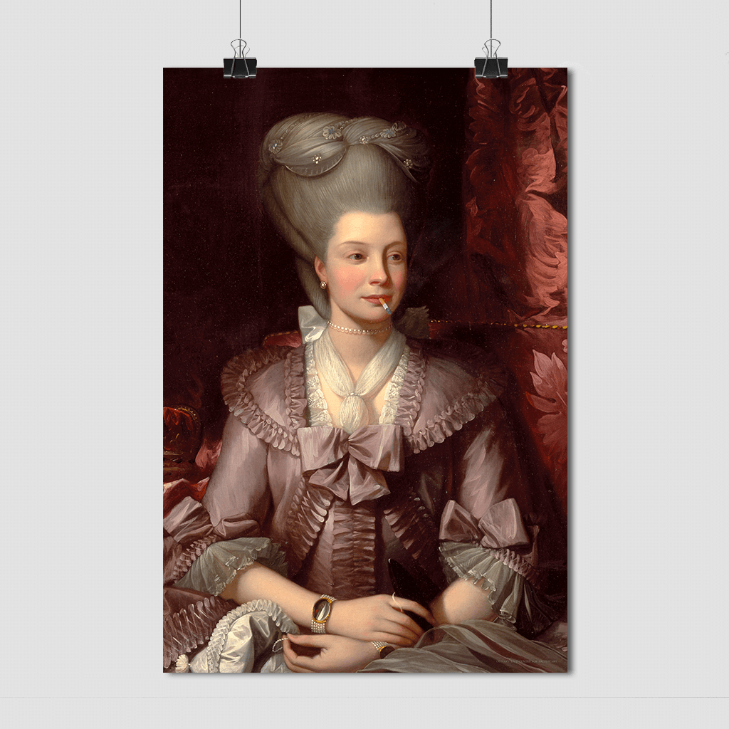 Fag Ash Lil' - Fine Art Print on Paper