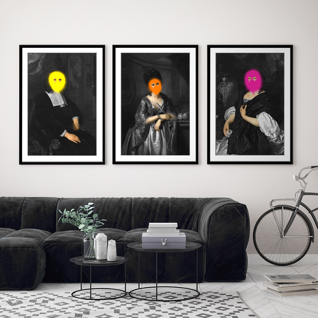 The Depressed de la Court - Fine Art Print on Paper