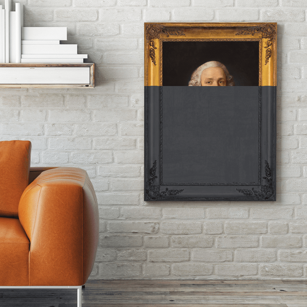 The Grey Man Canvas Print