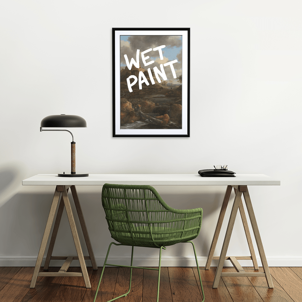 Wet Paint - Fine Art Print on Paper