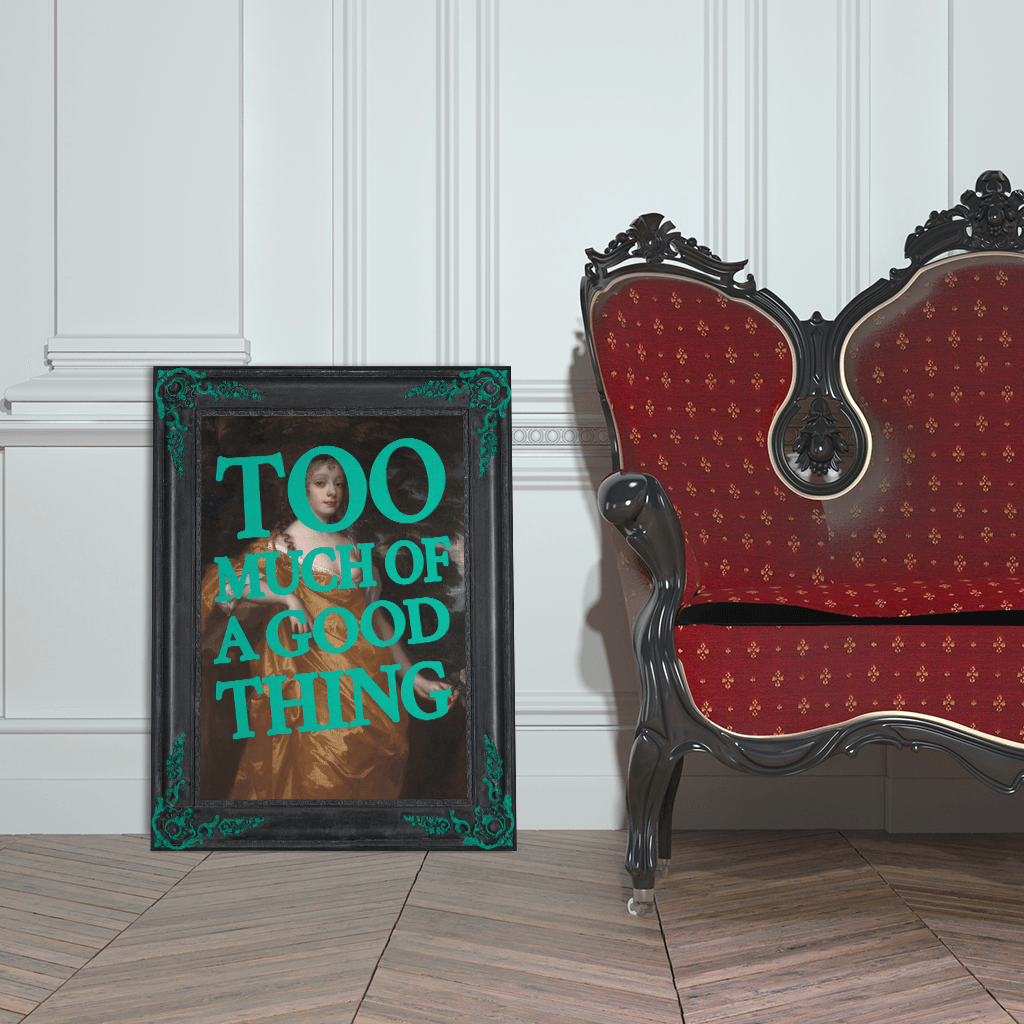 Too Much of a Good Thing Canvas Print