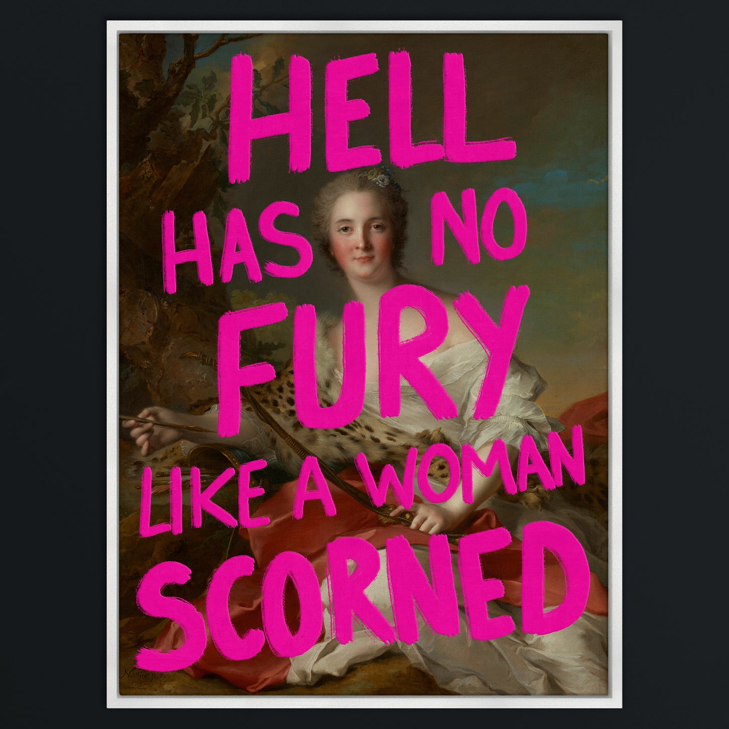 Hell Has No Fury - Canvas Print