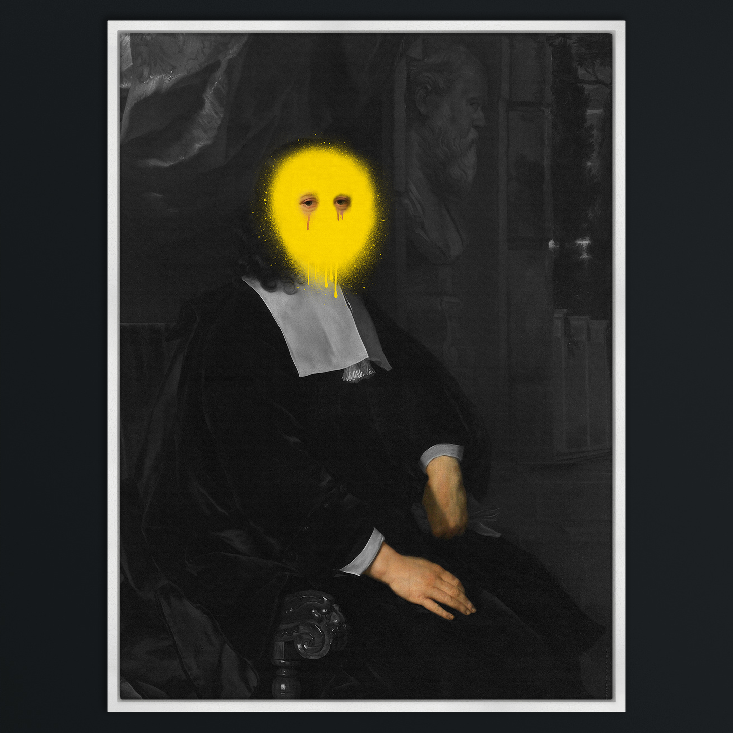 The Depressed de la Court - Canvas Print