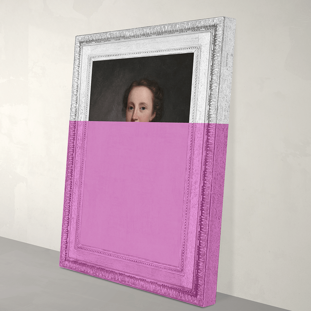 Lady in a Lovely Dress Canvas Print