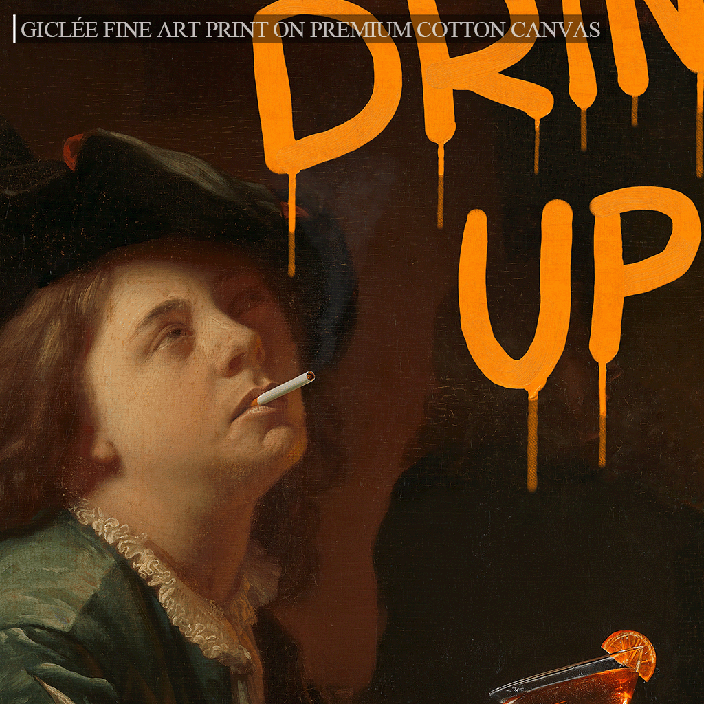 Drink Up Canvas Print
