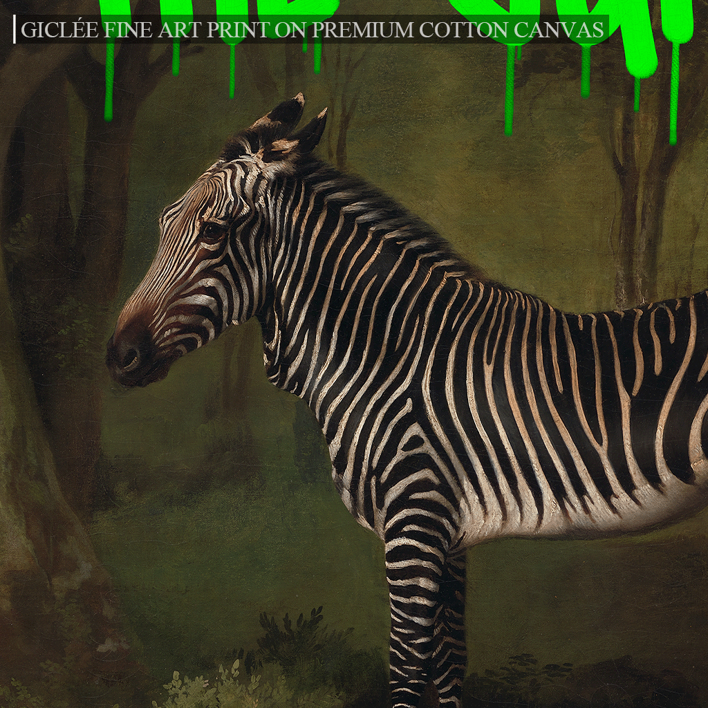 Welcome to the Jungle Canvas Print