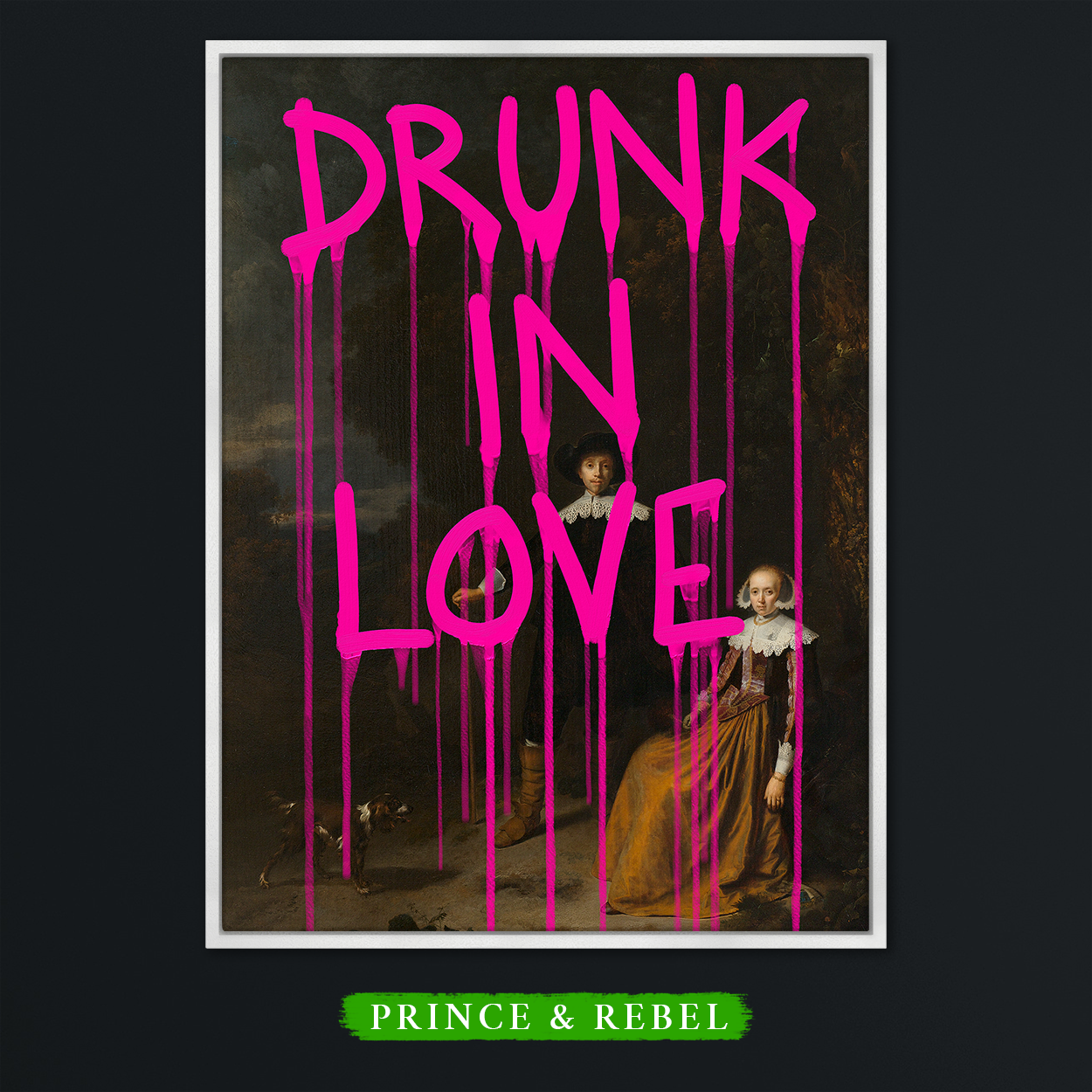 Drunk in Love Canvas Print