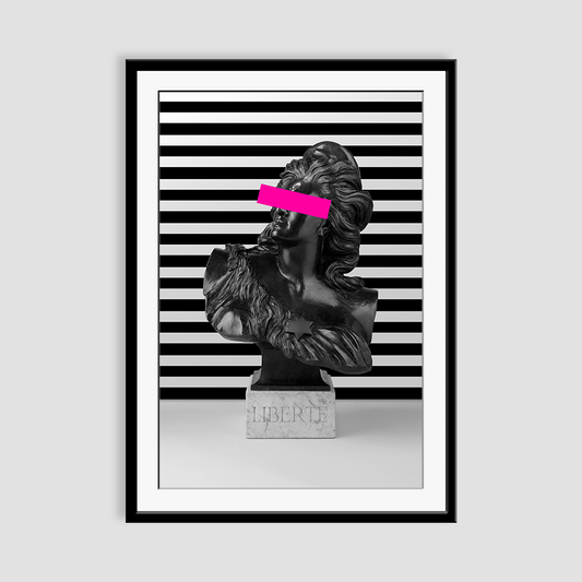 Lady Liberté No 1 - Art Print