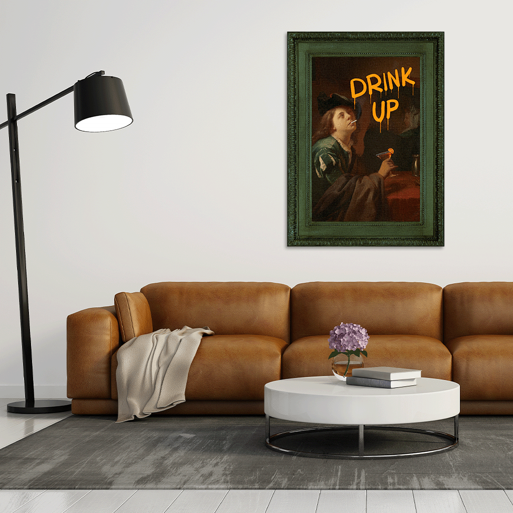 Drink Up Canvas Print