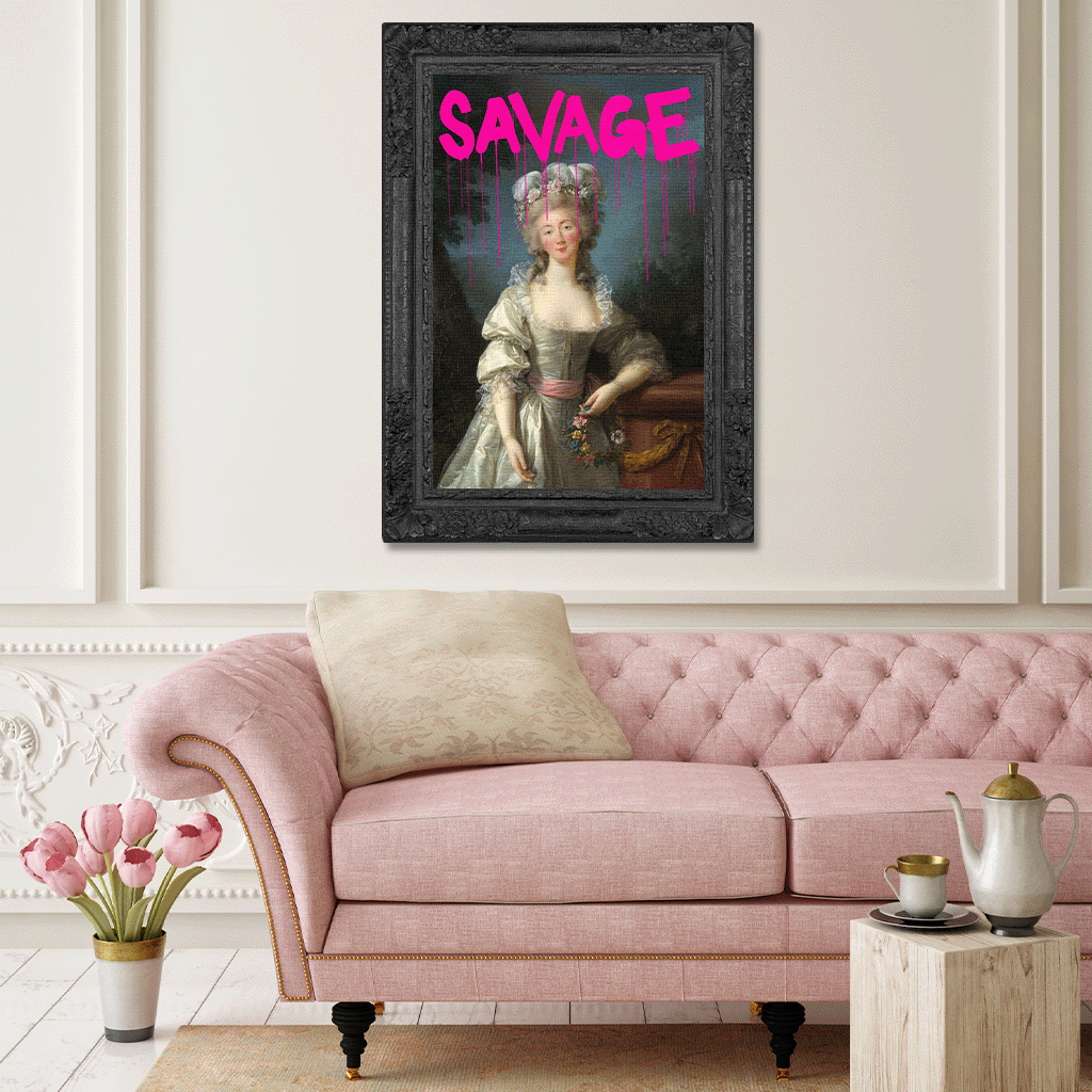 Savage Canvas Print