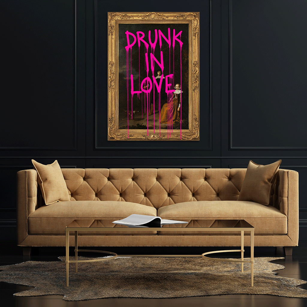 Drunk in Love Canvas Print