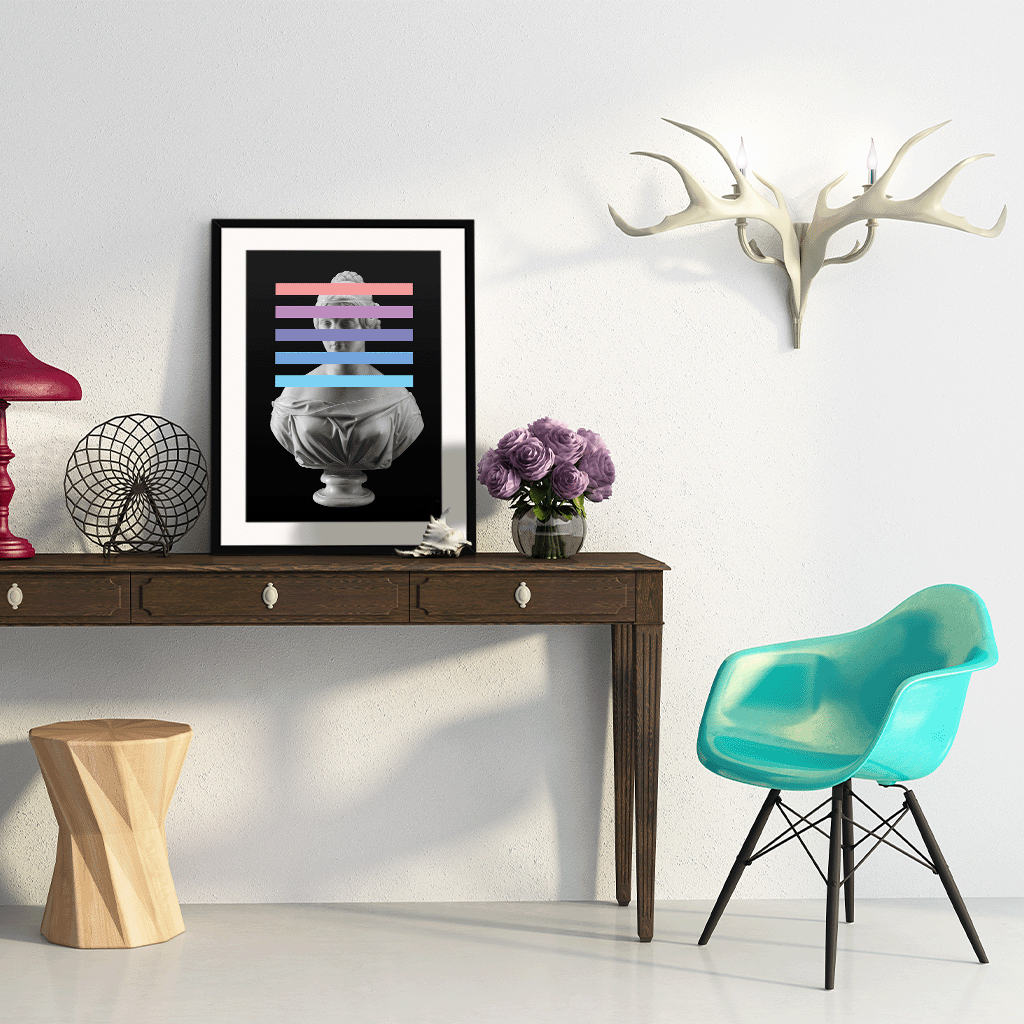 The Unknown Lady No 2 - Art Print