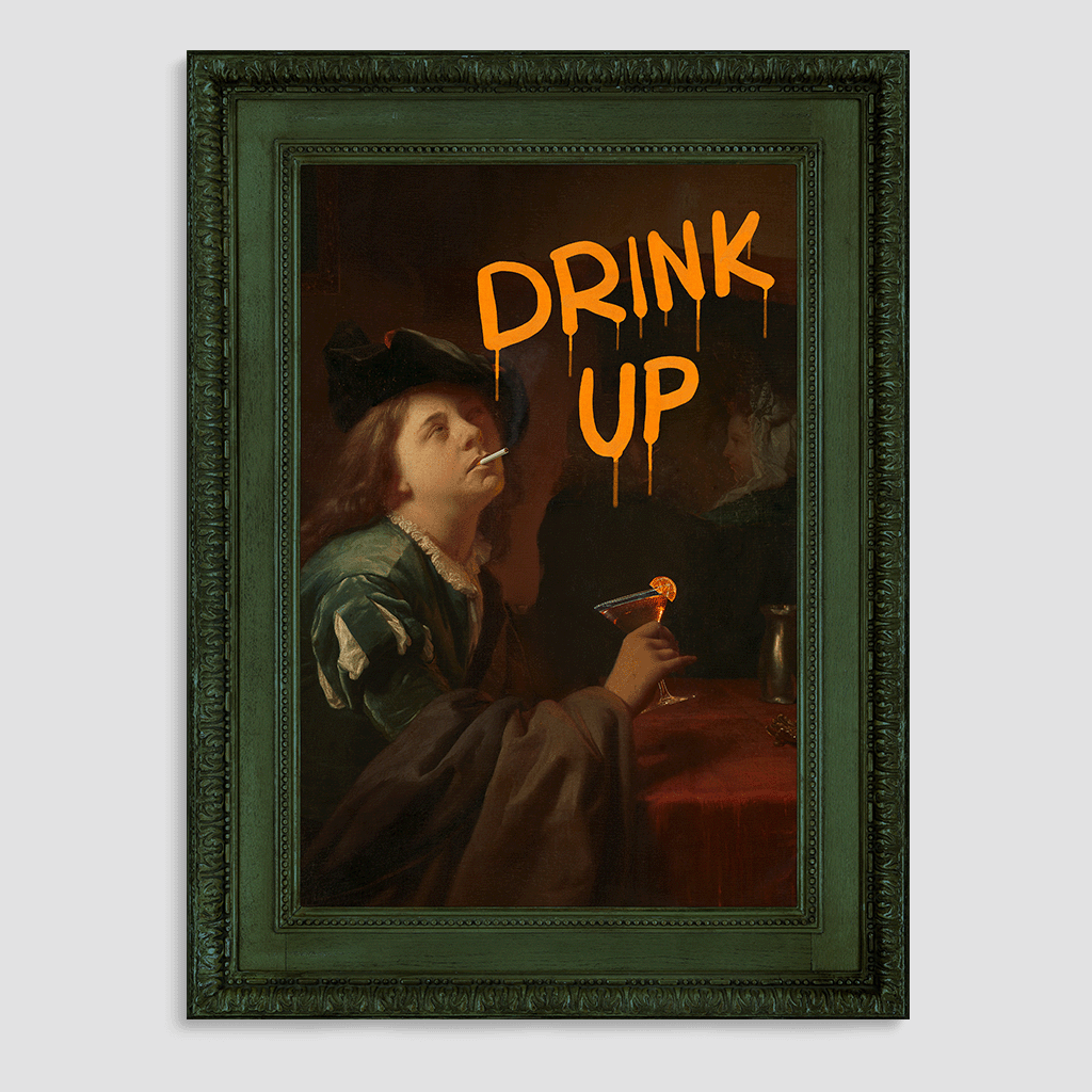 Drink Up Canvas Print