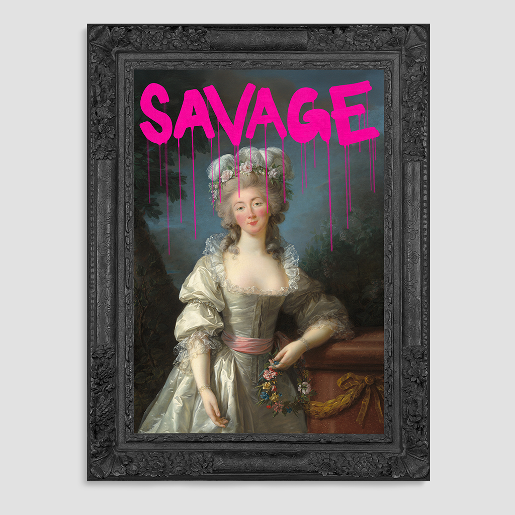 Savage Canvas Print