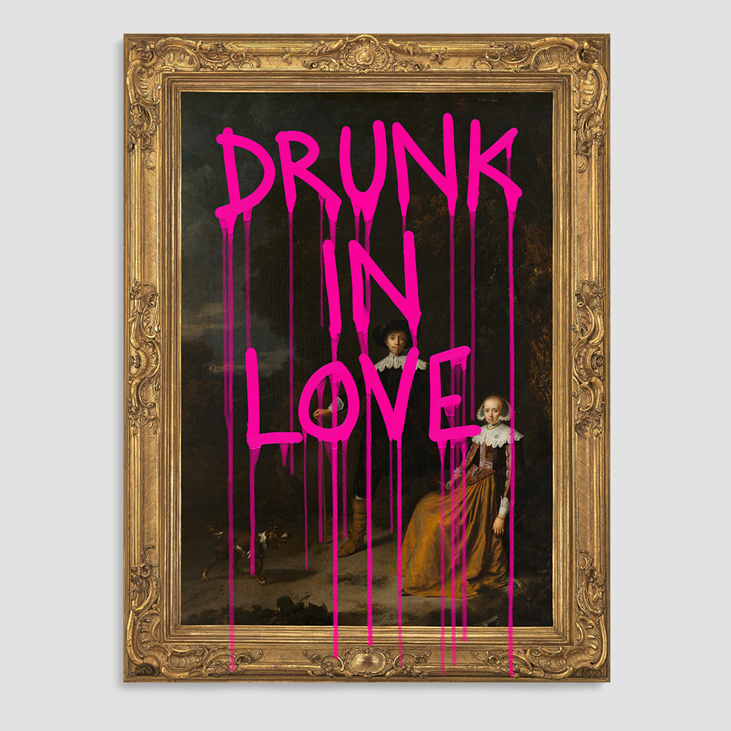 Drunk in Love Canvas Print