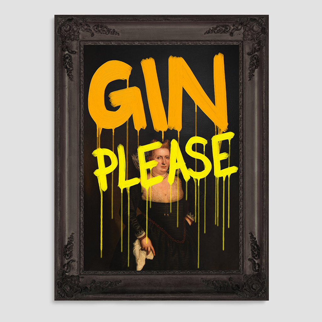 Gin Please Canvas Print
