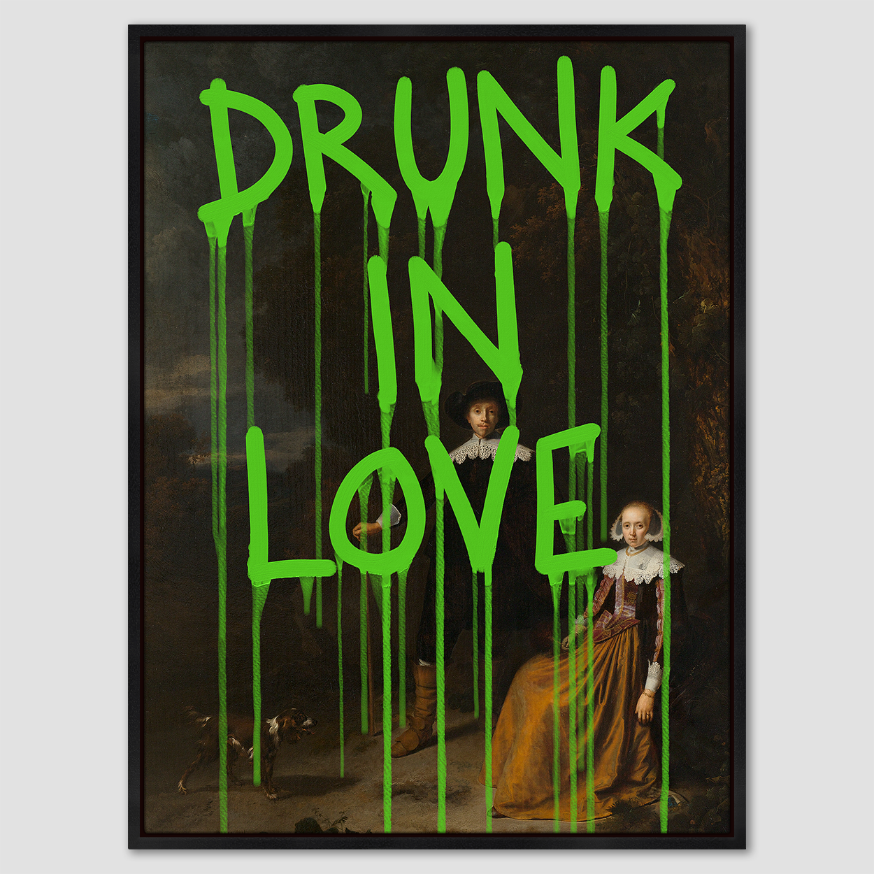 Drunk in Love Canvas Print