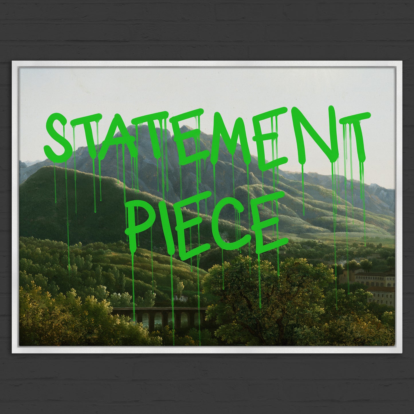 Statement Piece Canvas Print
