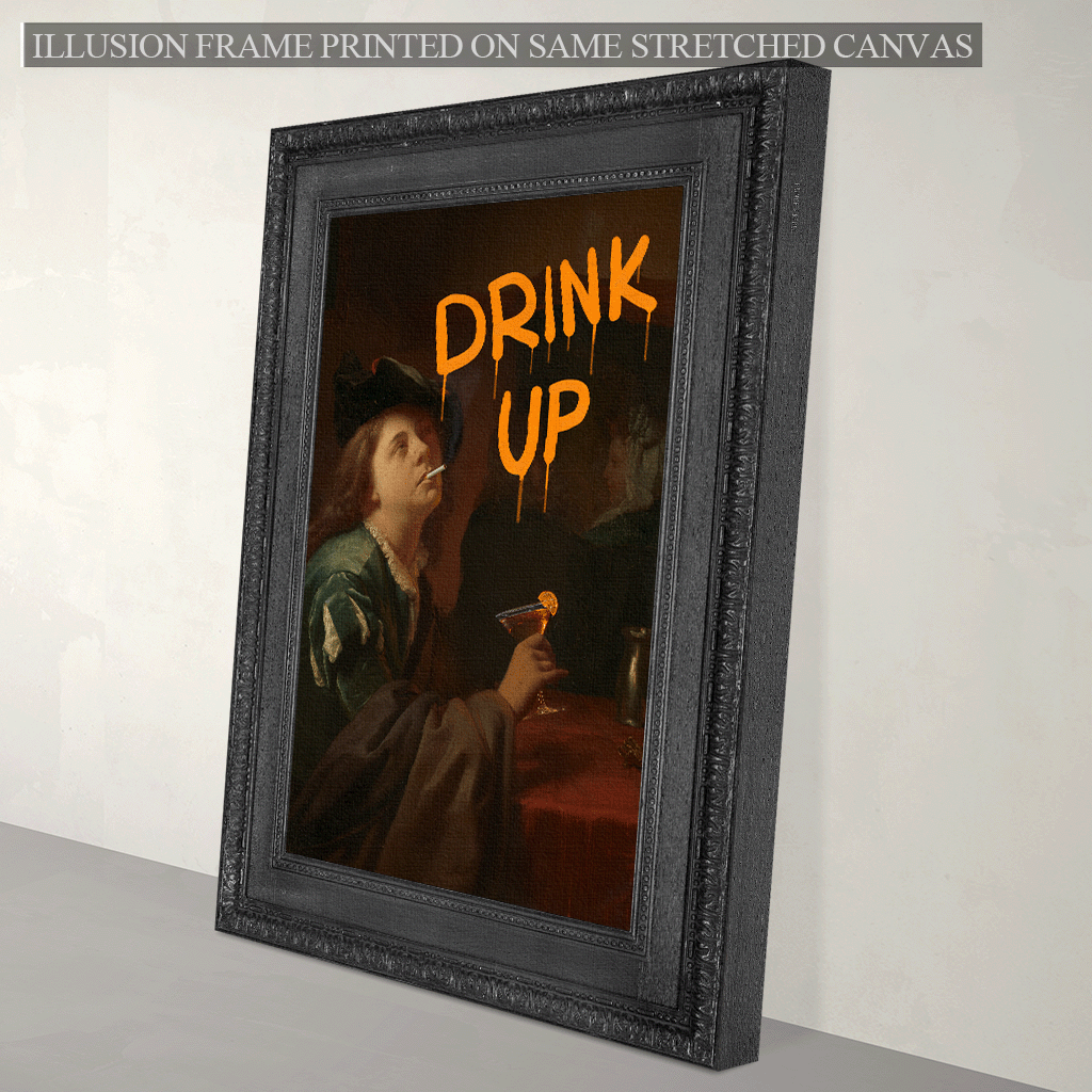 Drink Up Canvas Print