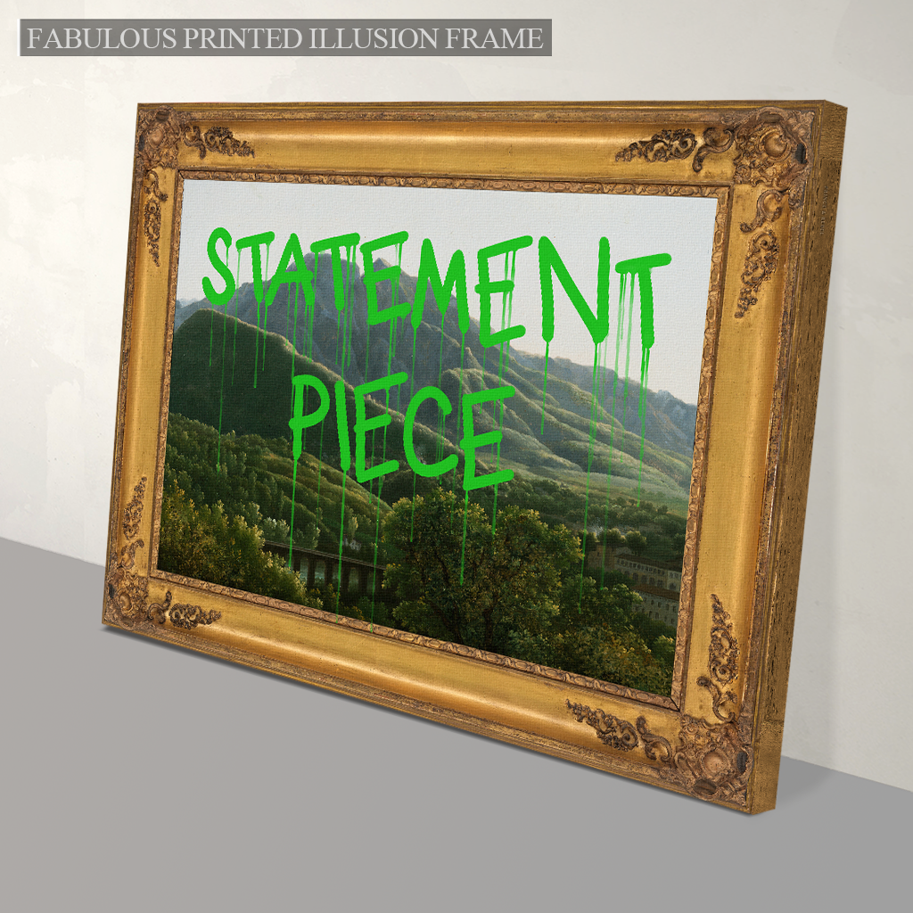 Statement Piece Canvas Print
