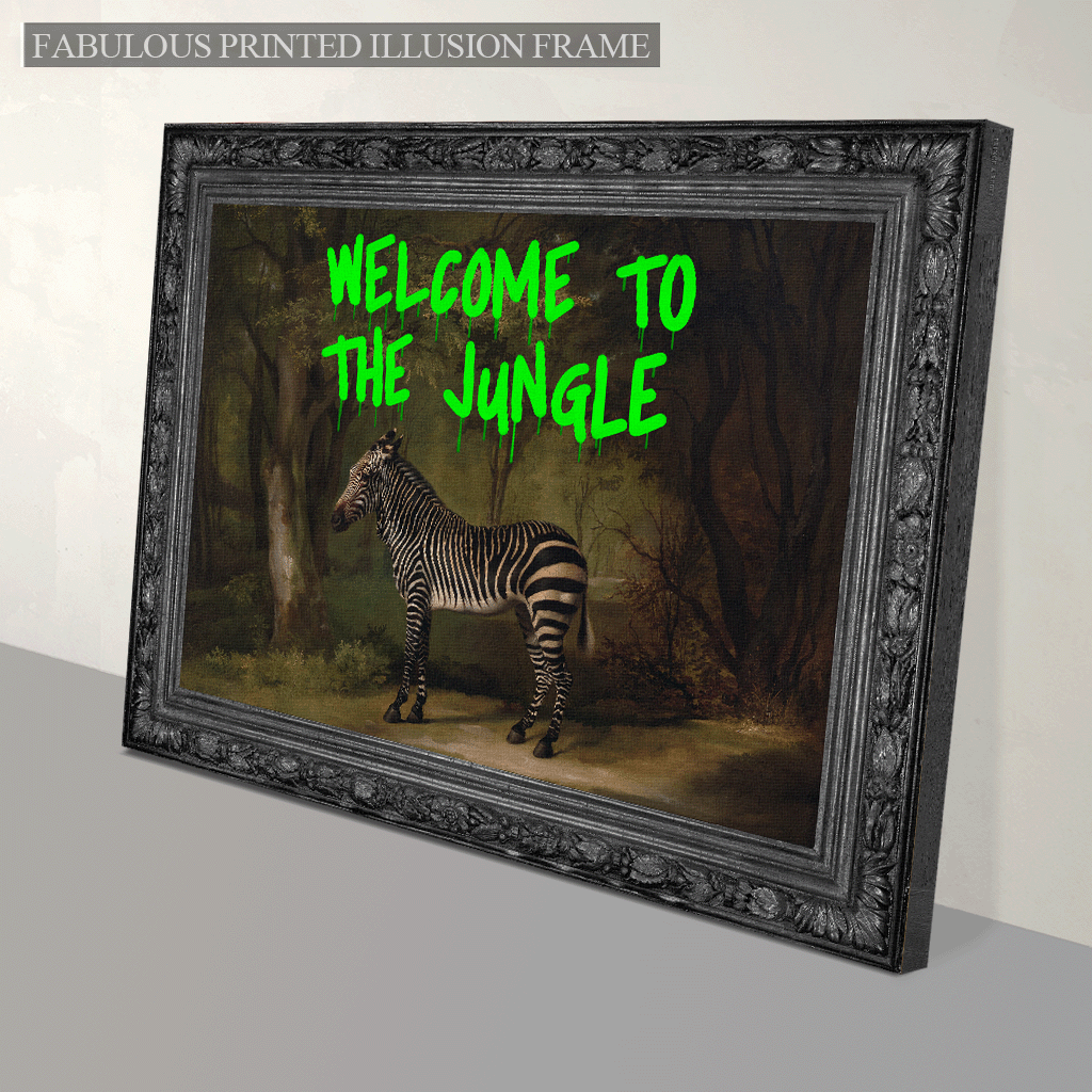 Welcome to the Jungle Canvas Print