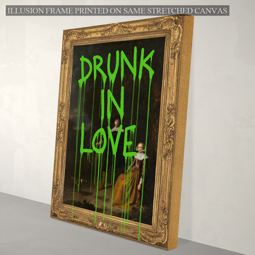 Drunk in Love Canvas Print
