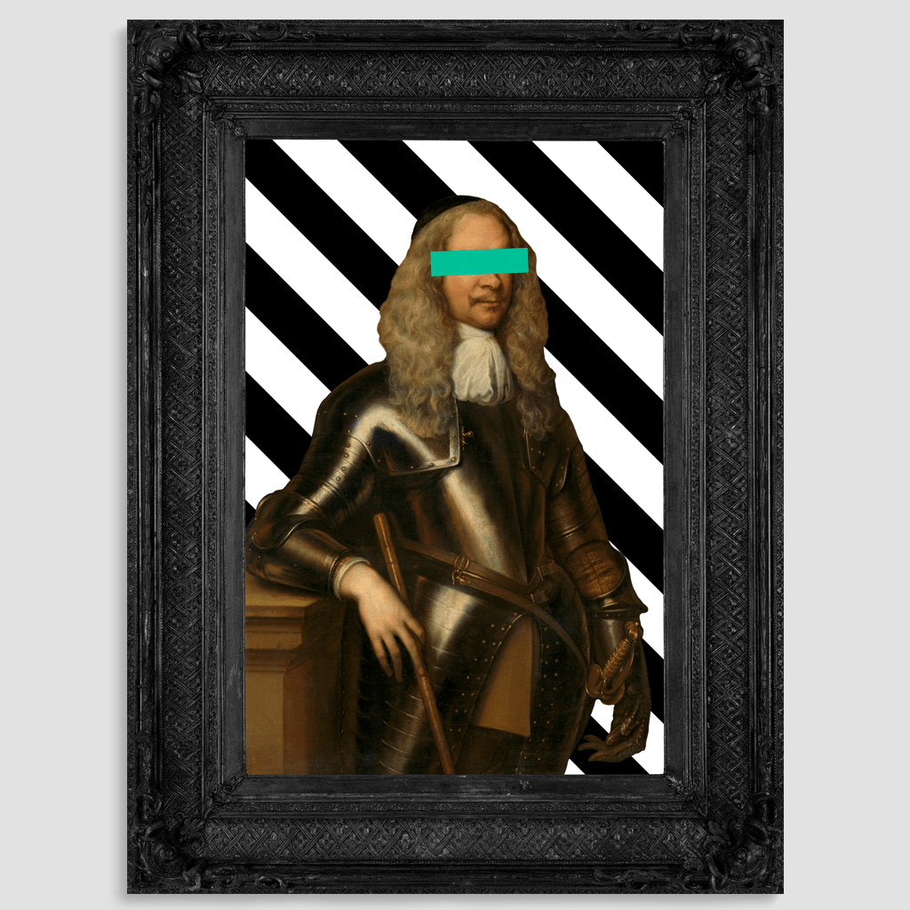 Black frame art ideas