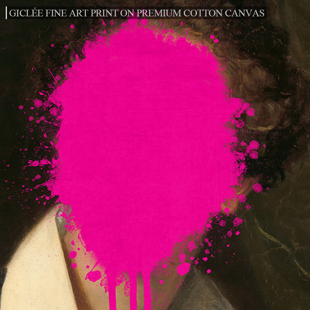 The Defacing of Charlie - Canvas Print