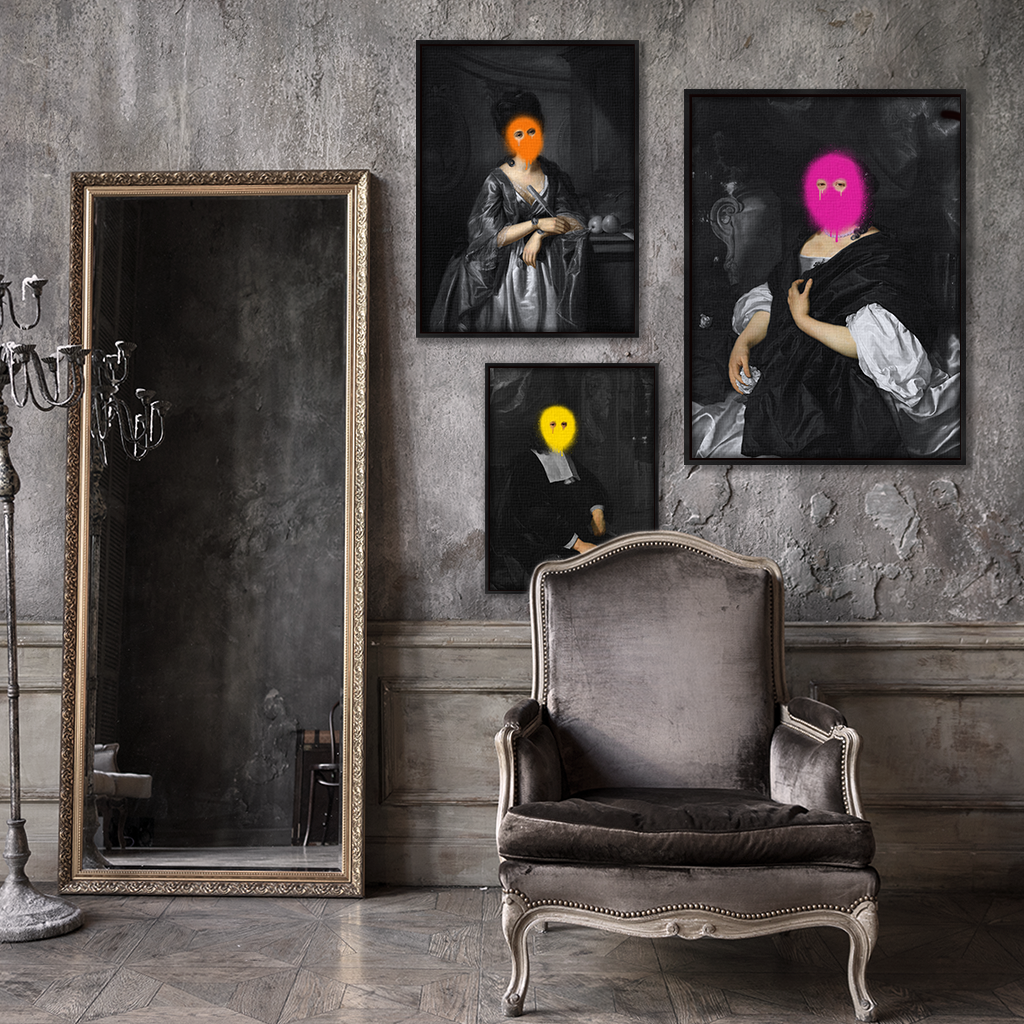 The Depressed de la Court - Canvas Print