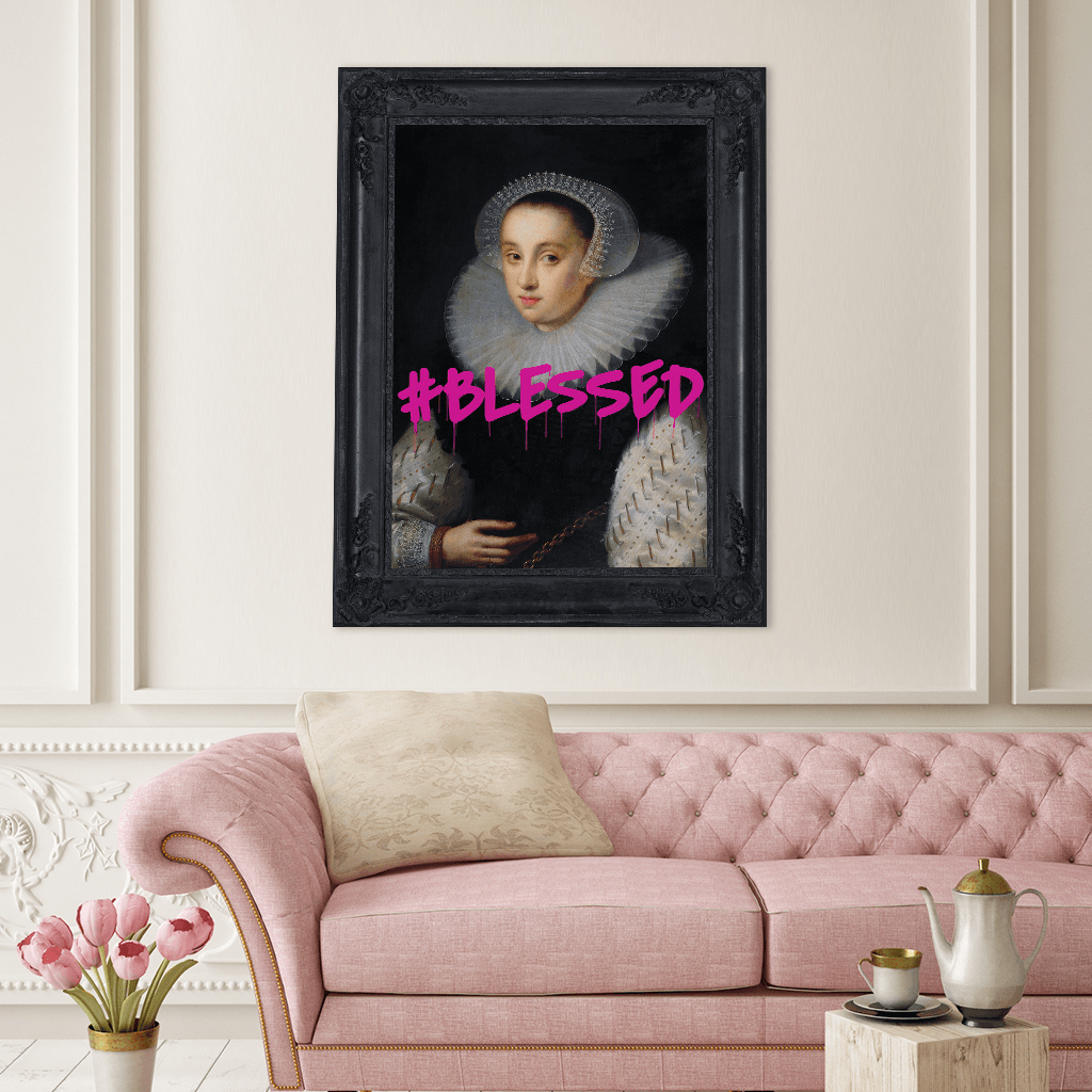 #BLESSED - Canvas Print