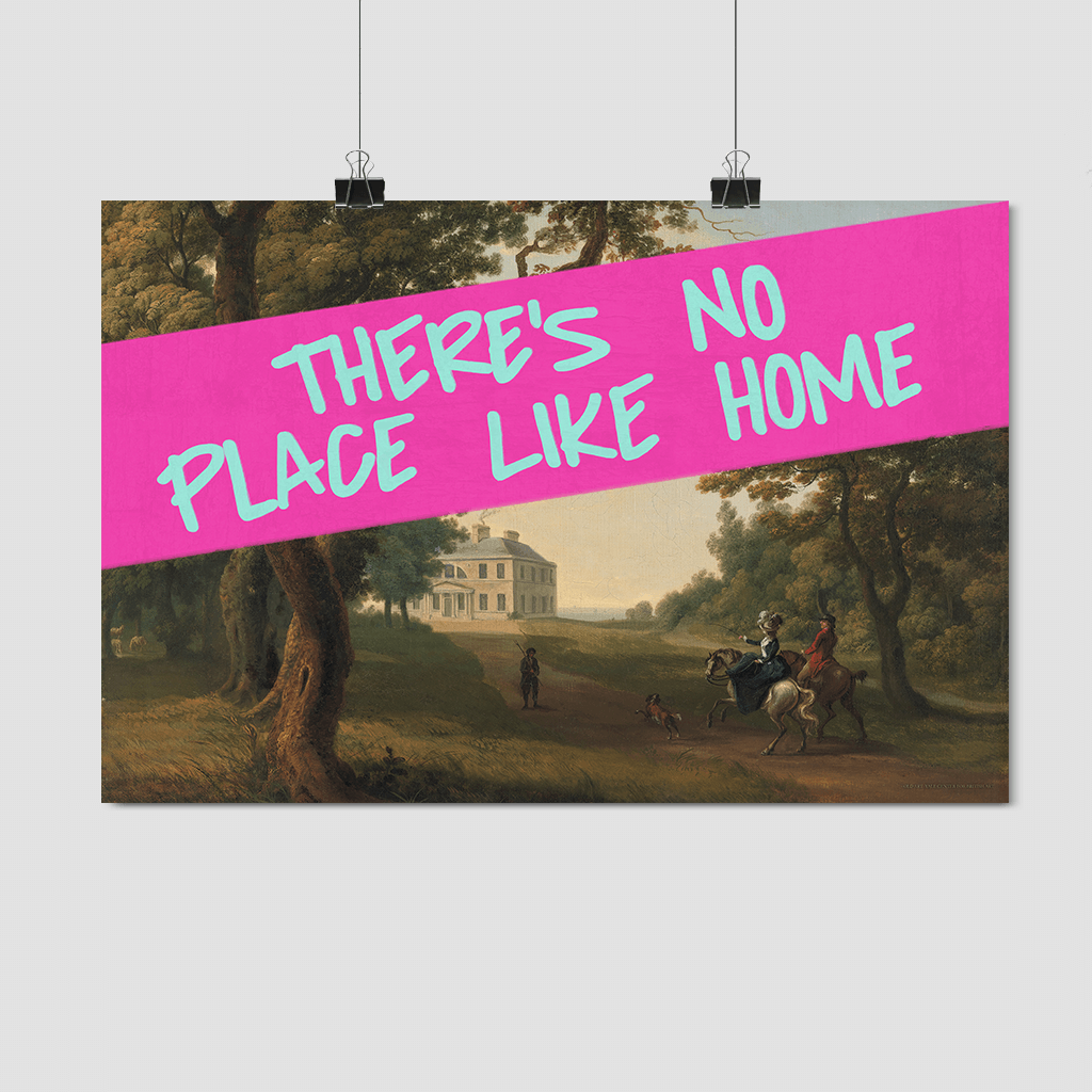 There's No Place Like Home - Fine Art Print on Paper