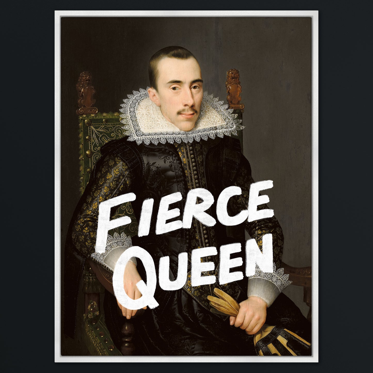 Fierce Queen Canvas Print