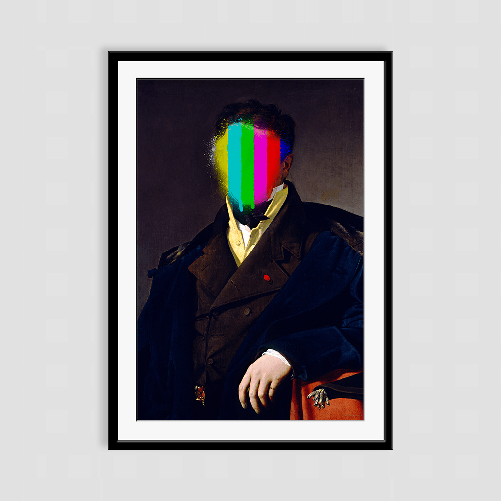 Sir Splaaat Framed Print