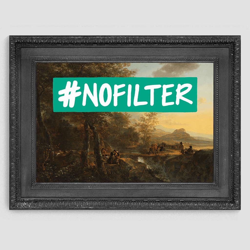 #NOFILTER - Canvas Print