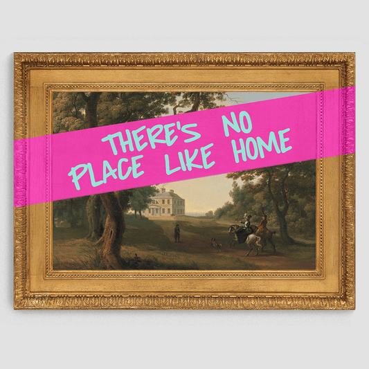 There's No Place Like Home Canvas Print