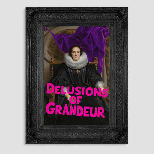 Delusions of Grandeur Canvas Print