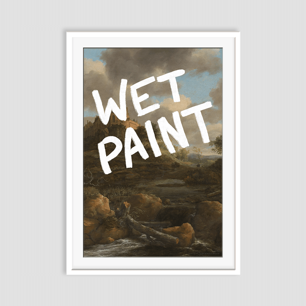 Wet Paint - Fine Art Print on Paper